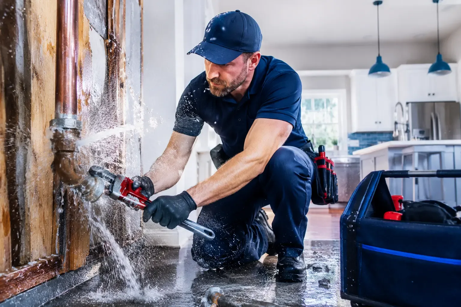 Local emergency pipe repair professionals in Elmore City, OK